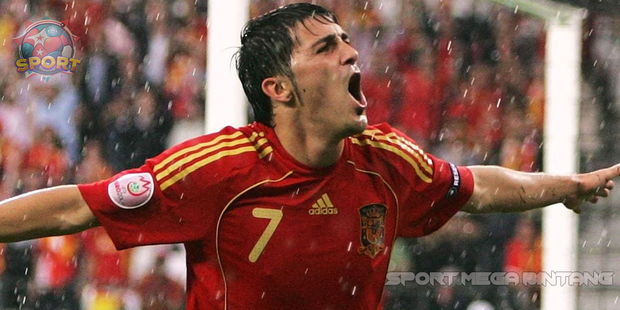 Kisah David Villa dengan Sepatu Emasnya Pada Euro 2008
