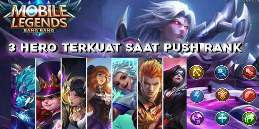 3 Hero Terkuat ML yang Bisa Menggendong Saat Push Rank