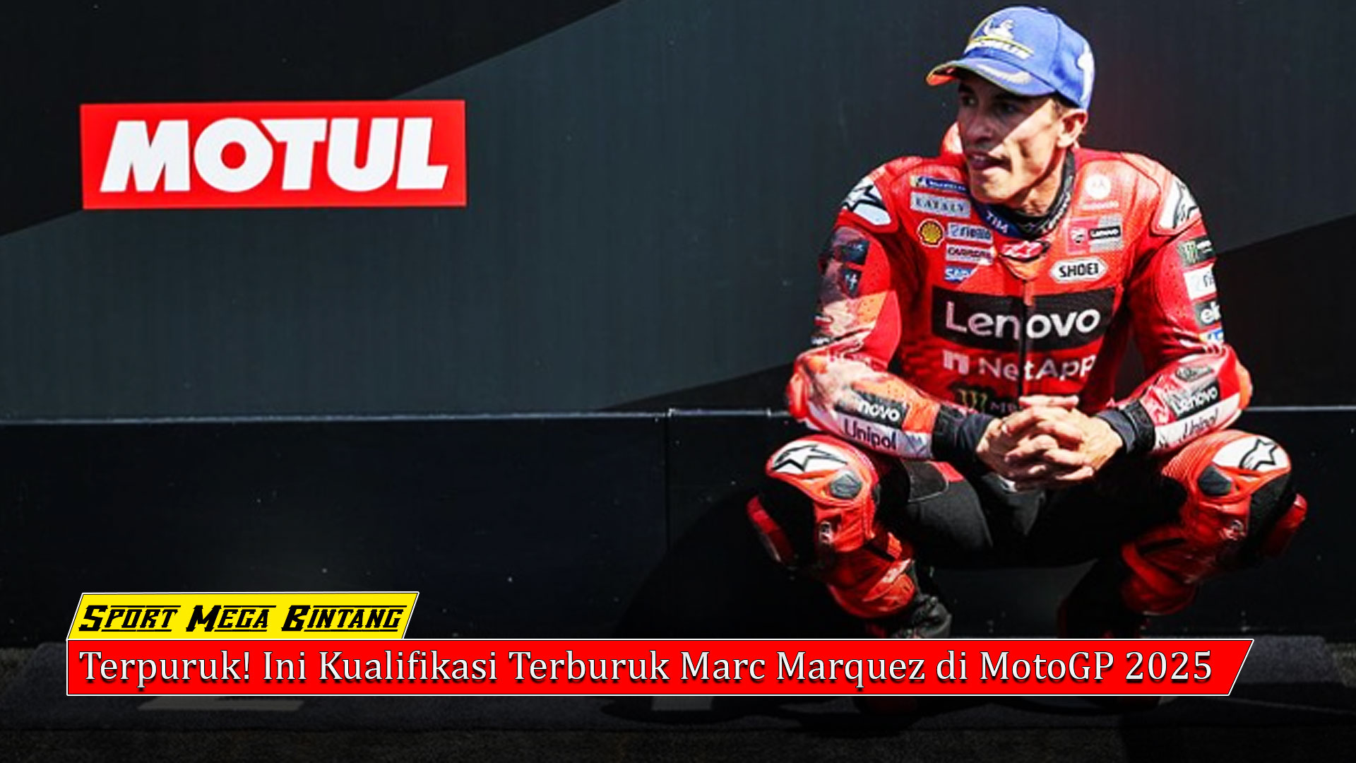 Terpuruk! Ini Kualifikasi Terburuk Marc Marquez di MotoGP 2025